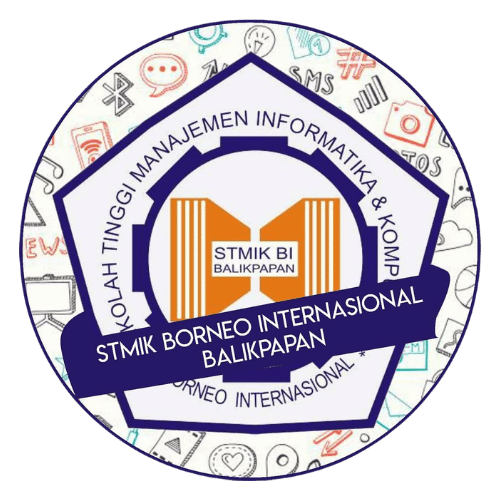 stmik borneo international logo